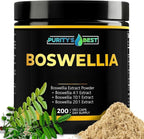 Purity's Best Boswellia Serrata Extract Immune Support - 200 Vegetarian Capsules