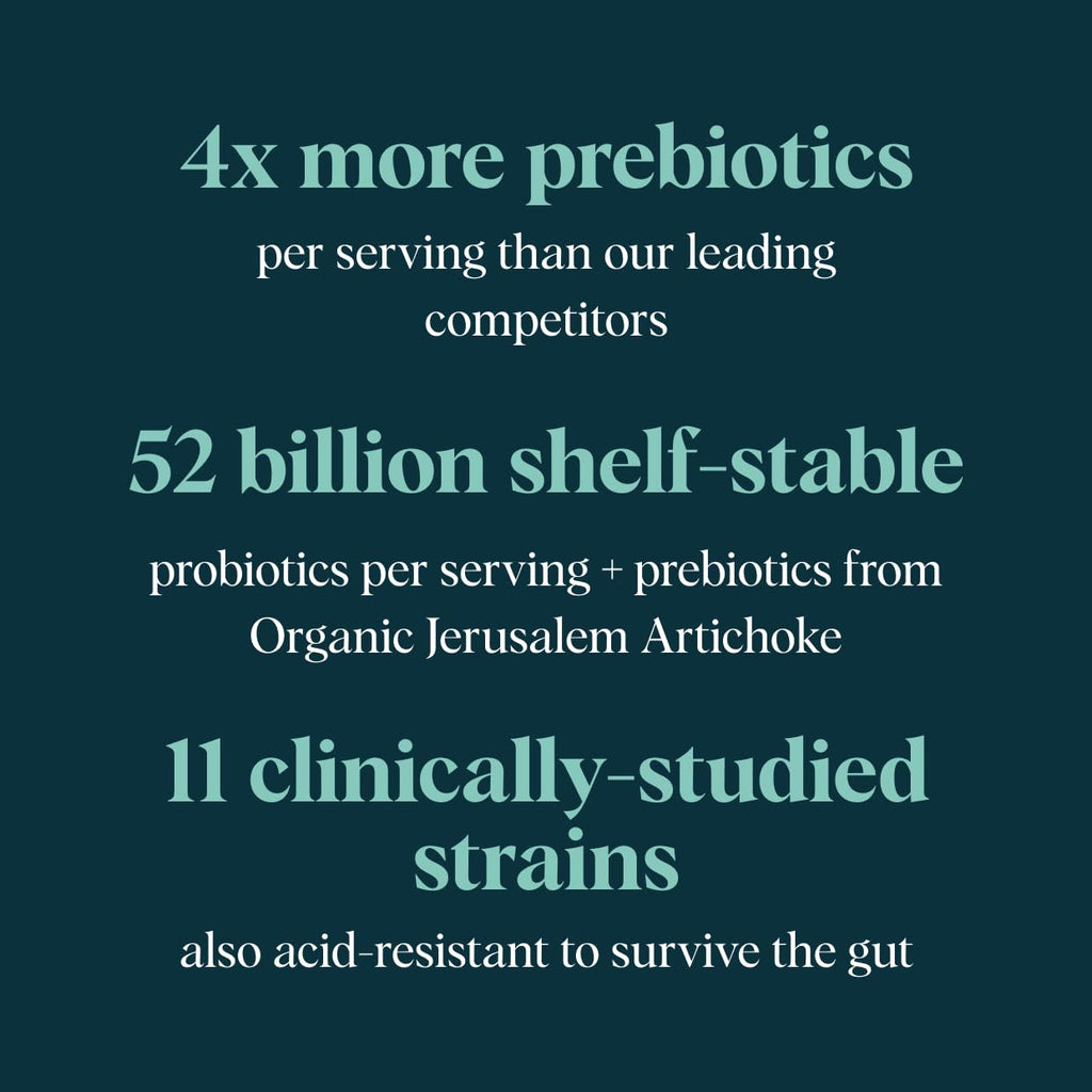 Ora Organic Probiotics with Prebiotics 52 Billion CFU - 60 Capsules - image 3