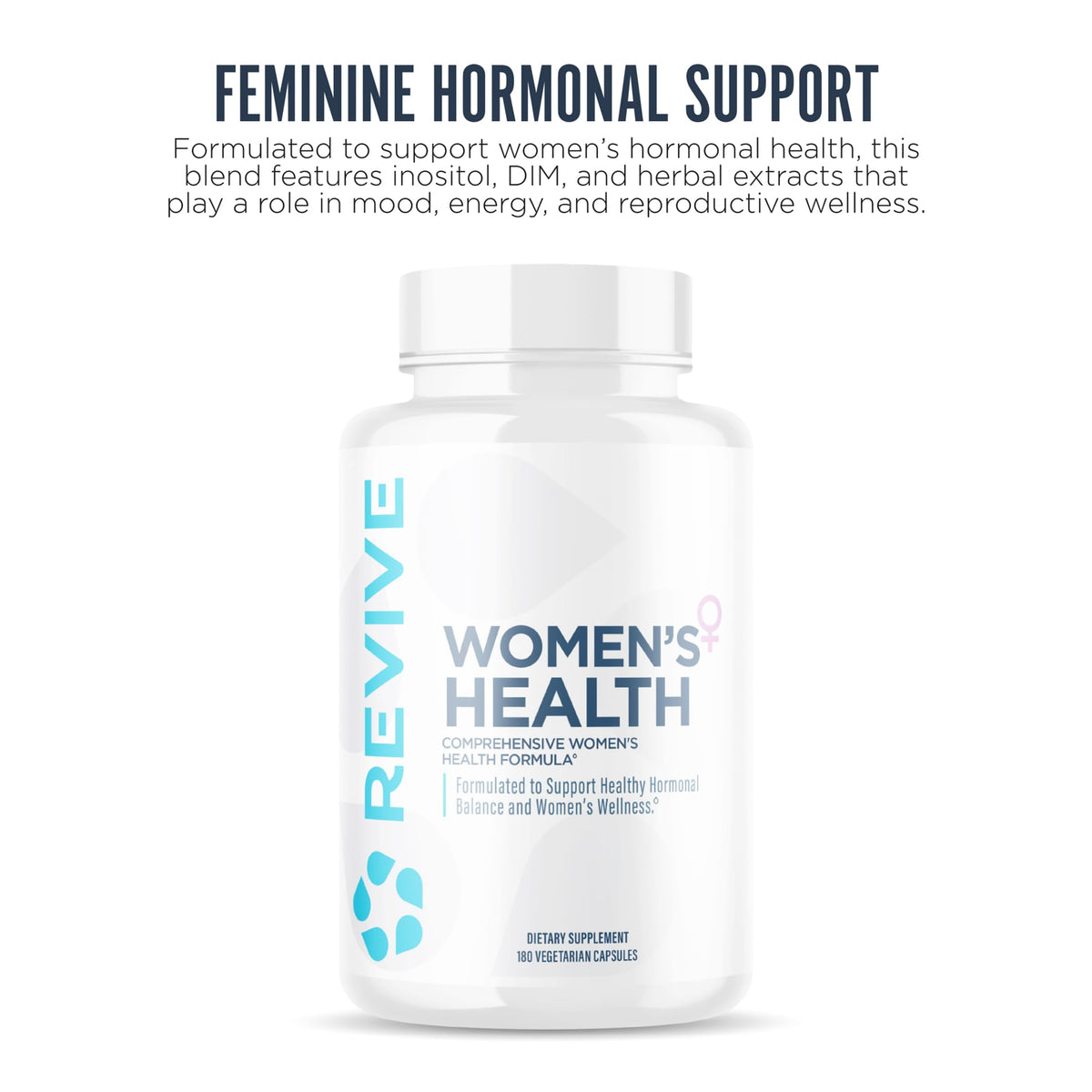 Revive MD Hormone Balance for Women - 180 Vegetarian Capsules - image 3
