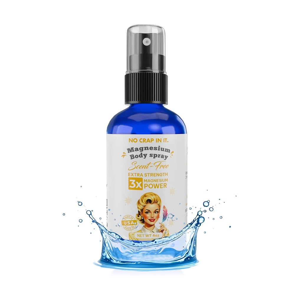 No Crap In It Magnesium Spray, Triple Action!- Your Way to Wellness