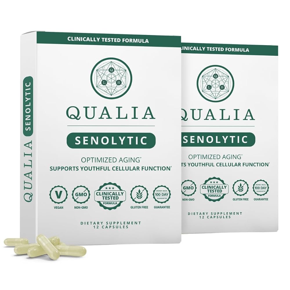 Qualia Senolytic Cellular Formula - 24 Capsules