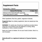 Swanson Selenoexcell Selenium 200 mcg - 120 Capsules - image 2