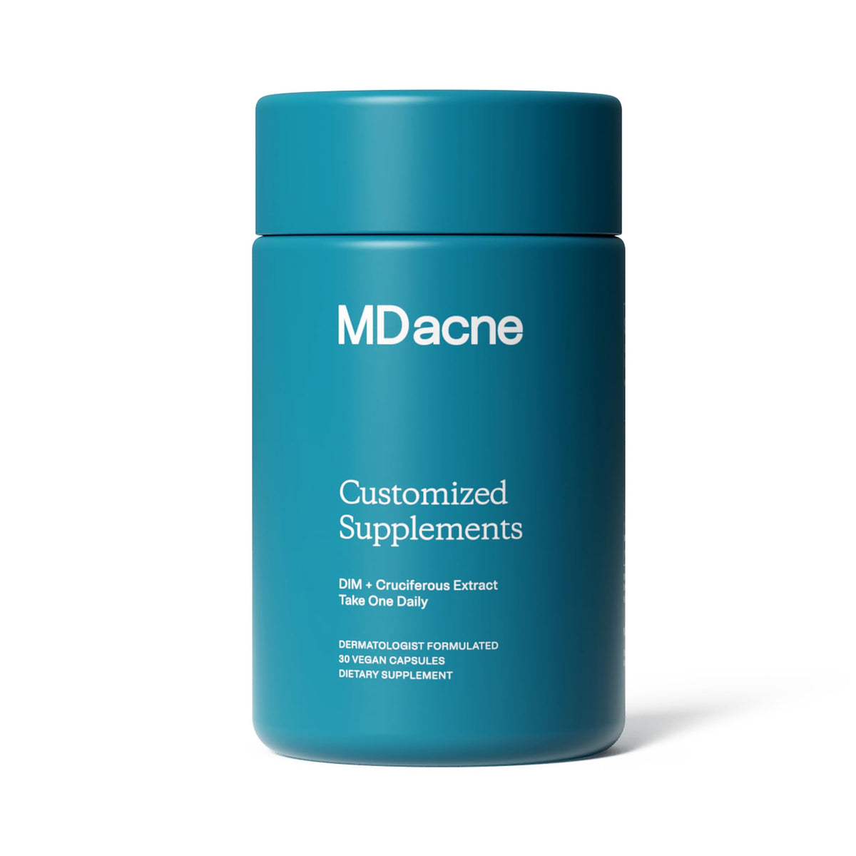MDacne DIM Supplements for Hormonal Acne & Estrogen Balance - 30 Capsules