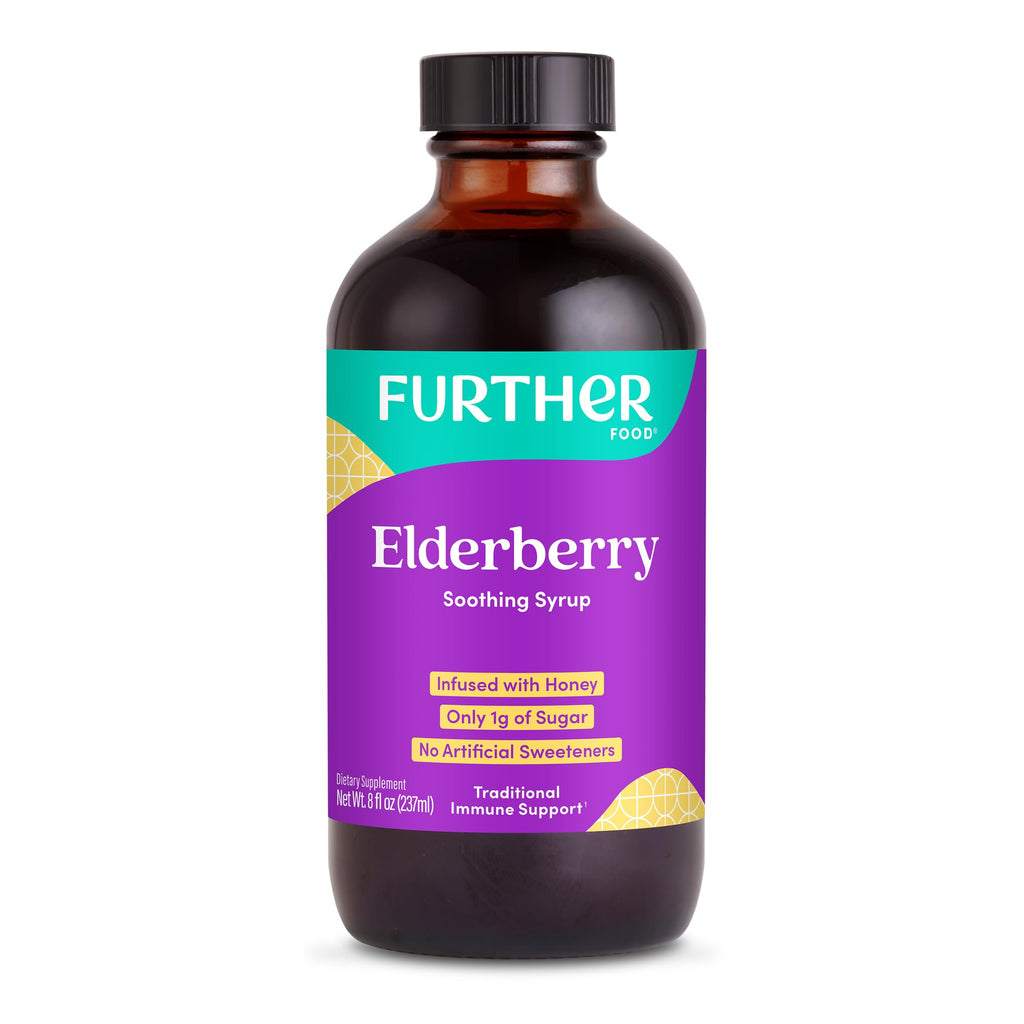 Further Food Elderberry Syrup Daily Immune Support - 8 Fl Oz