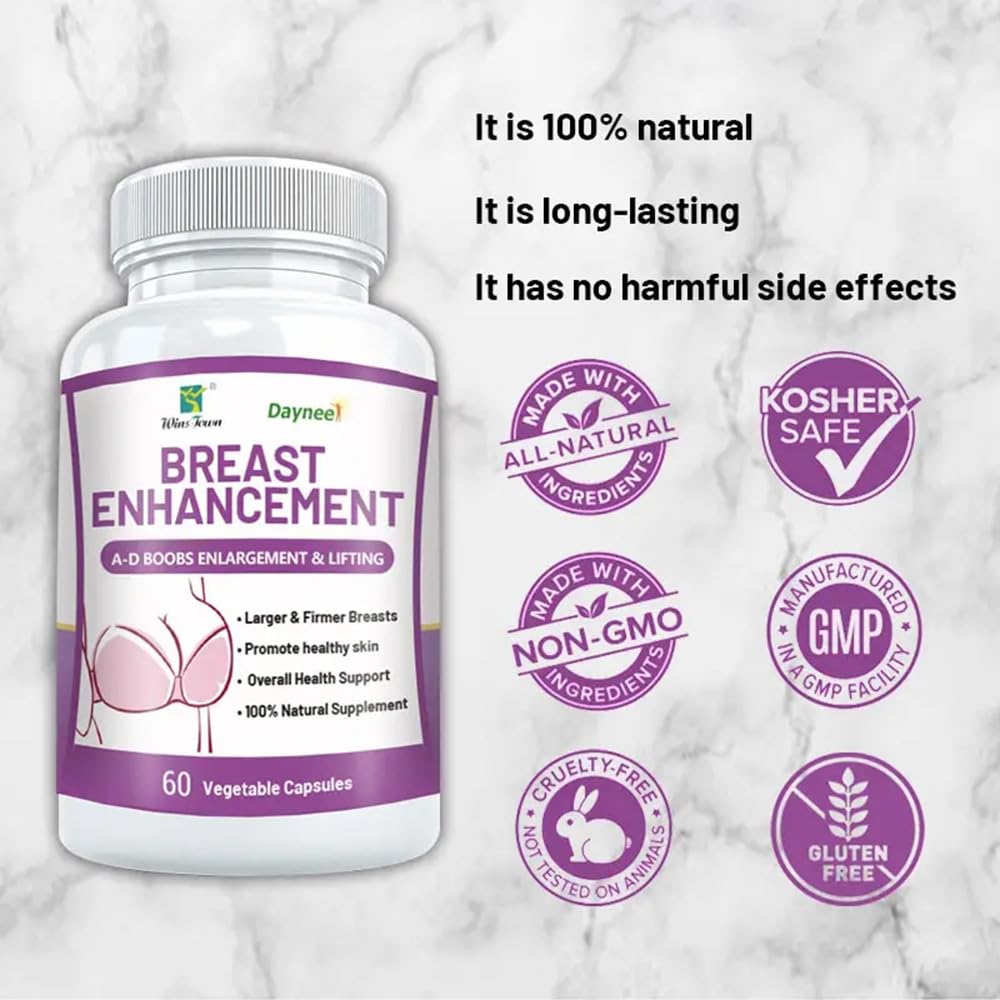 AIHIYO Breast Enhancement Capsule - 60 Capsules - image 4