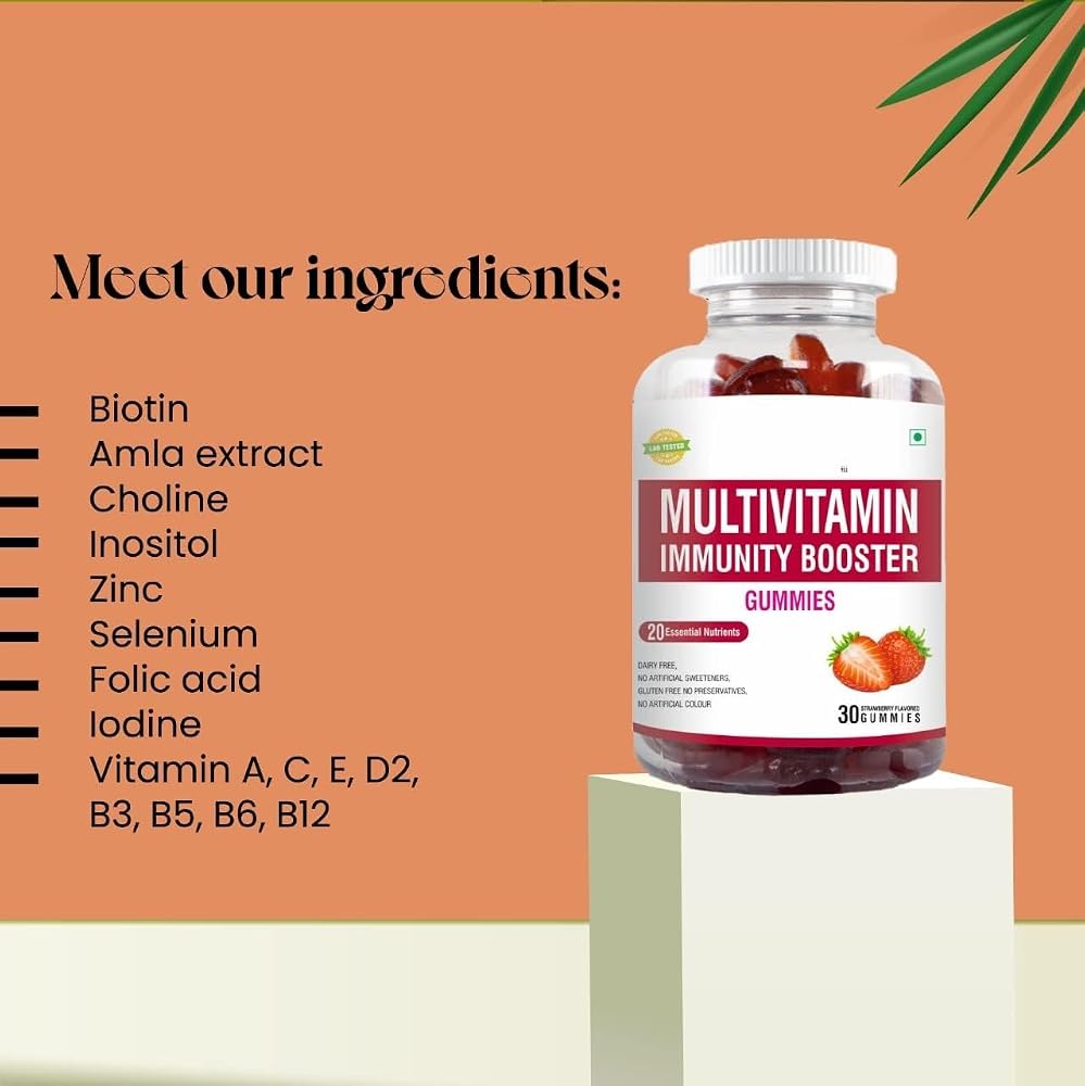 Generic Nutrition Multivitamin Immunity Booster Gummies - 1 Count - image 3