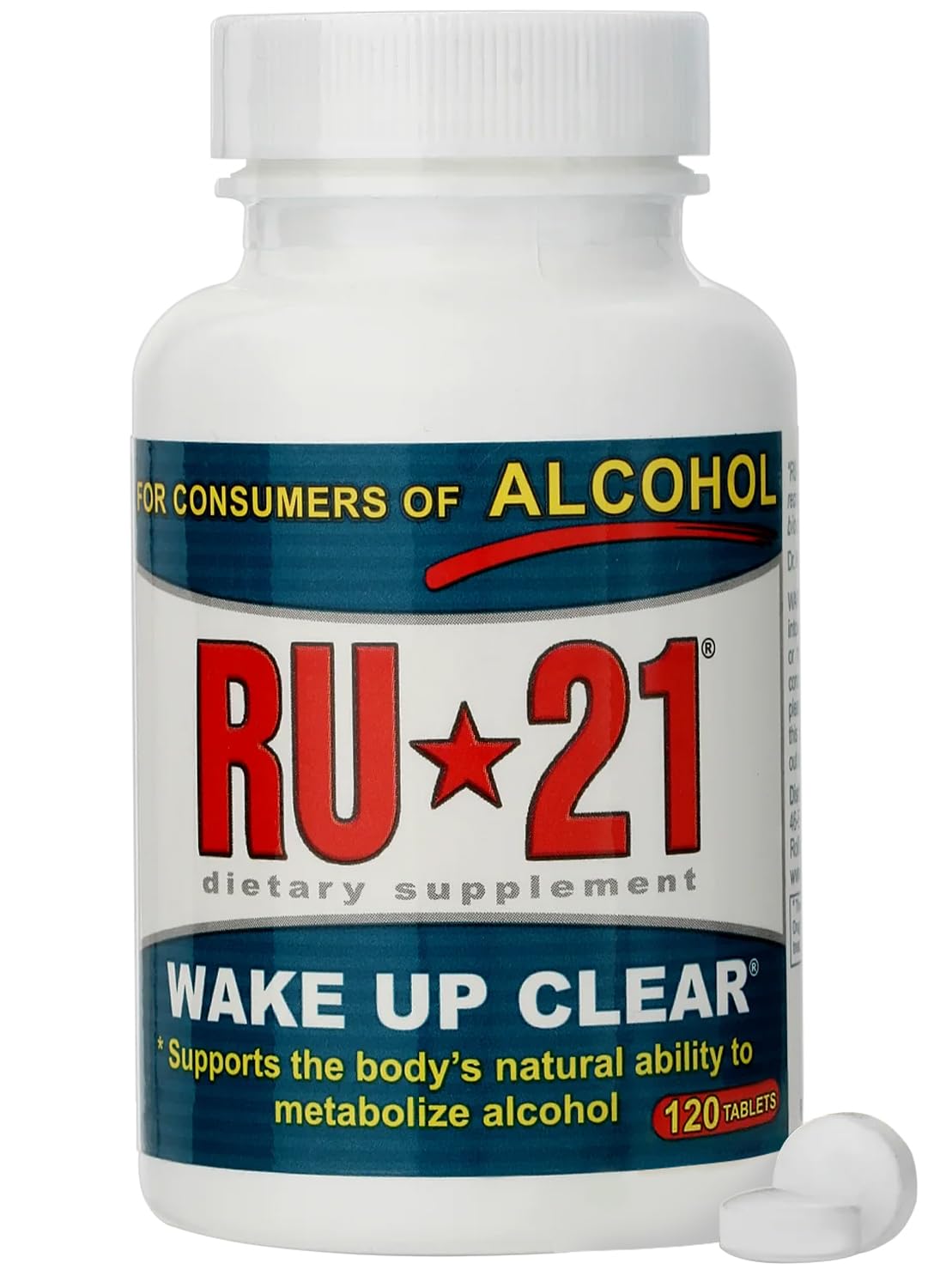 RU-21 Wake UP Clear, 4 Tablets