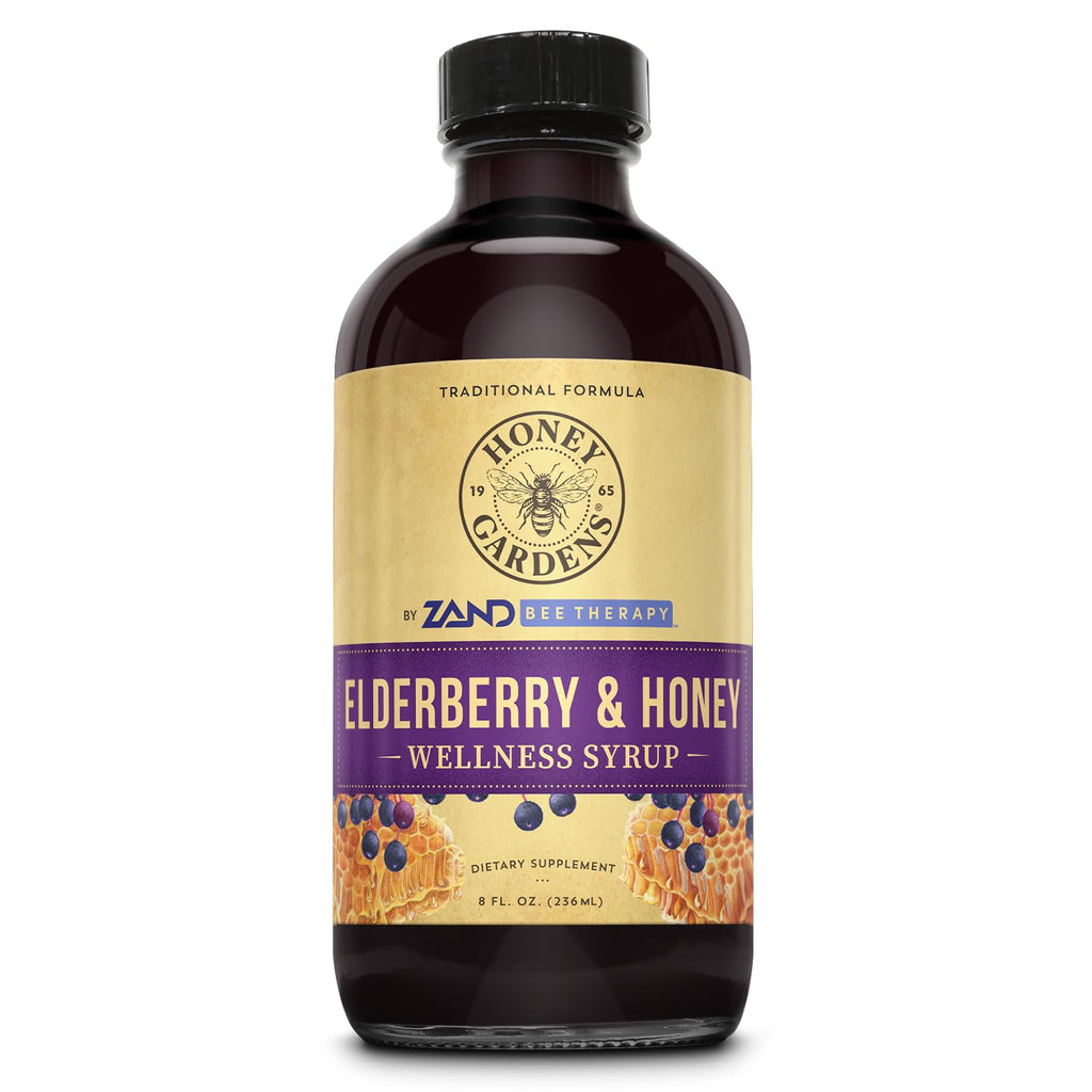 ZAND Honey Gardens Elderberry & Honey Immune Syrup - 8 fl oz