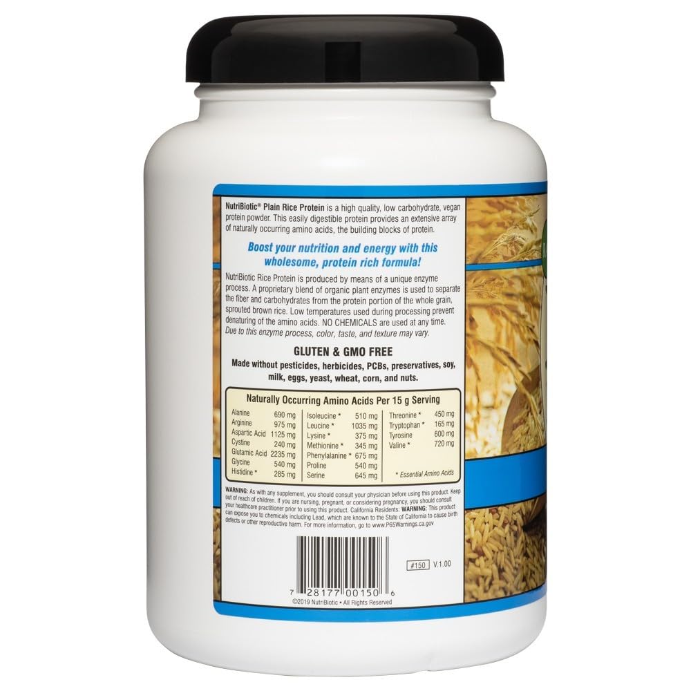 NutriBiotic Rice Protein