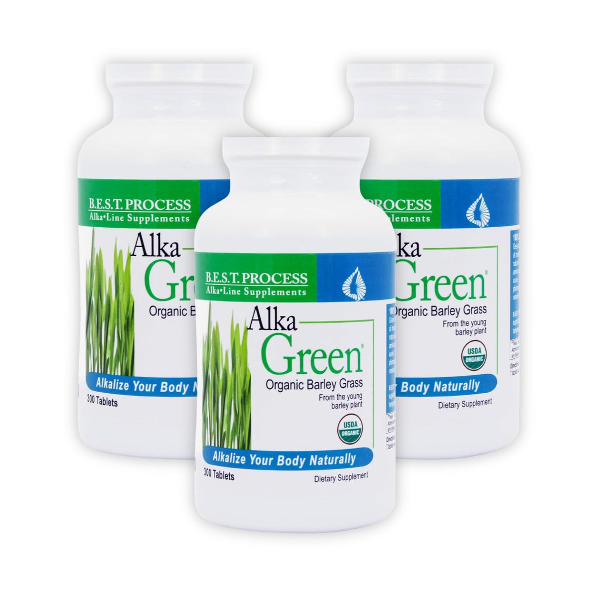 Morter Alka-Green Tablets - Undiluted 100% Organic Barley Grass Juice