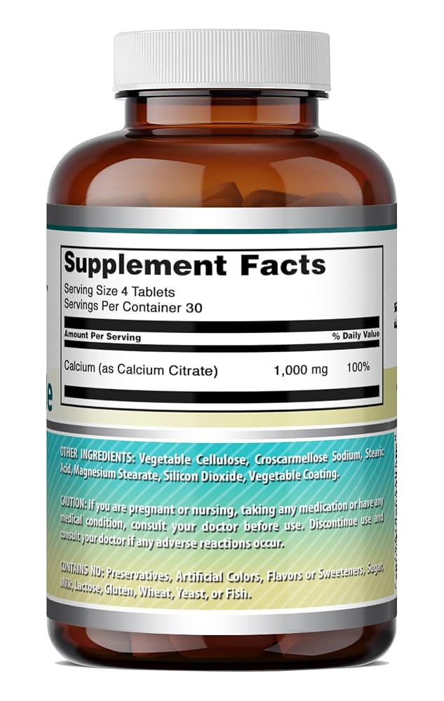 Amazing Formulas Calcium Citrate Supplement