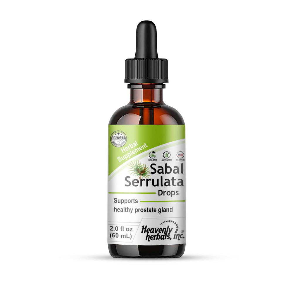 Heavenly Herbals Sabal Serrulata Drops Prostate Support - 2 fl oz