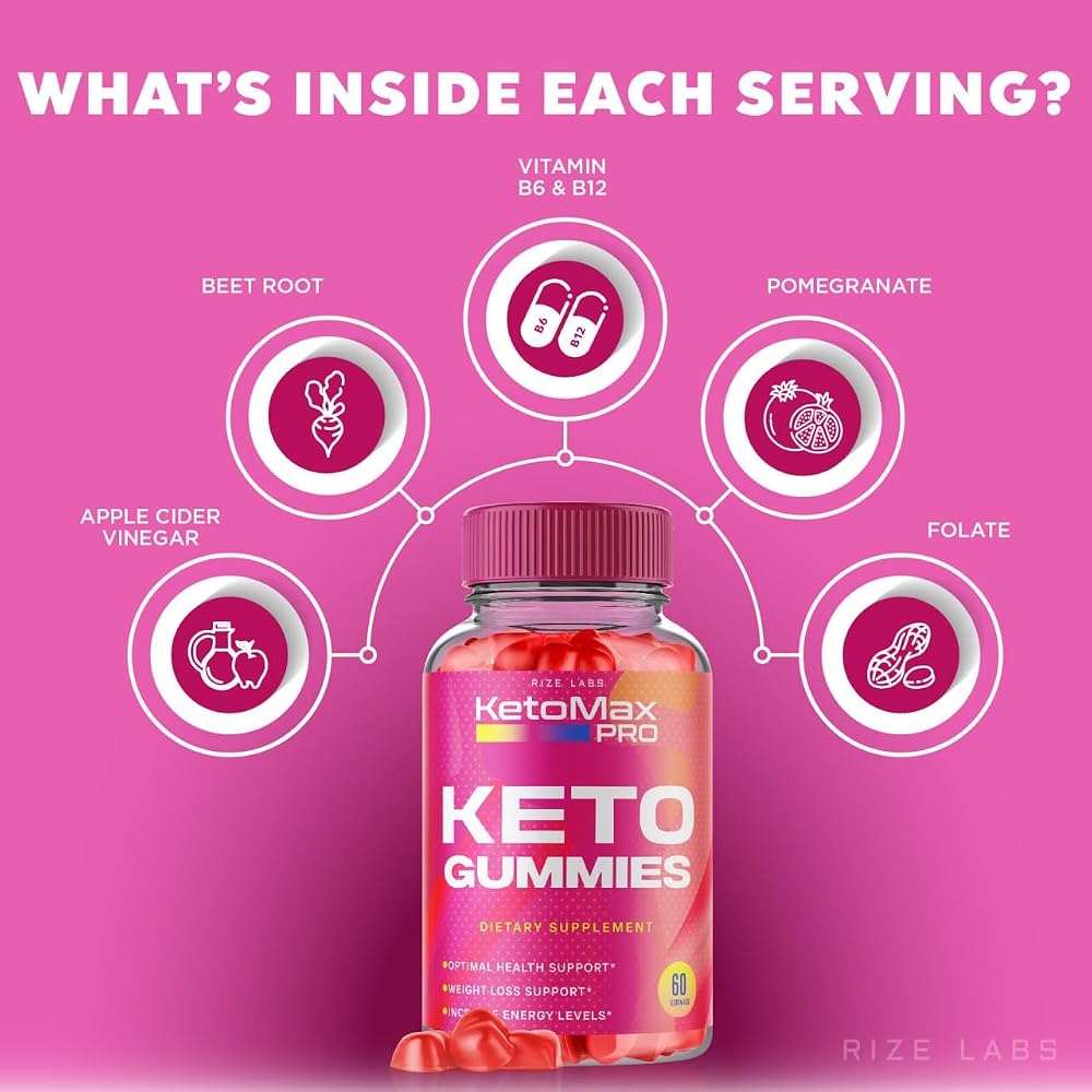 rize labs Keto Max Pro ACV Keto Gummy - 180 Gummies - image 4