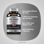Piping Rock Vi-Max Male Formula - 120 Capsules - image 4