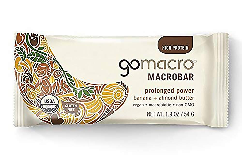 GoMacro MacroBar Organic Vegan Protein Bars Banana Almond - 12 Count - image 2