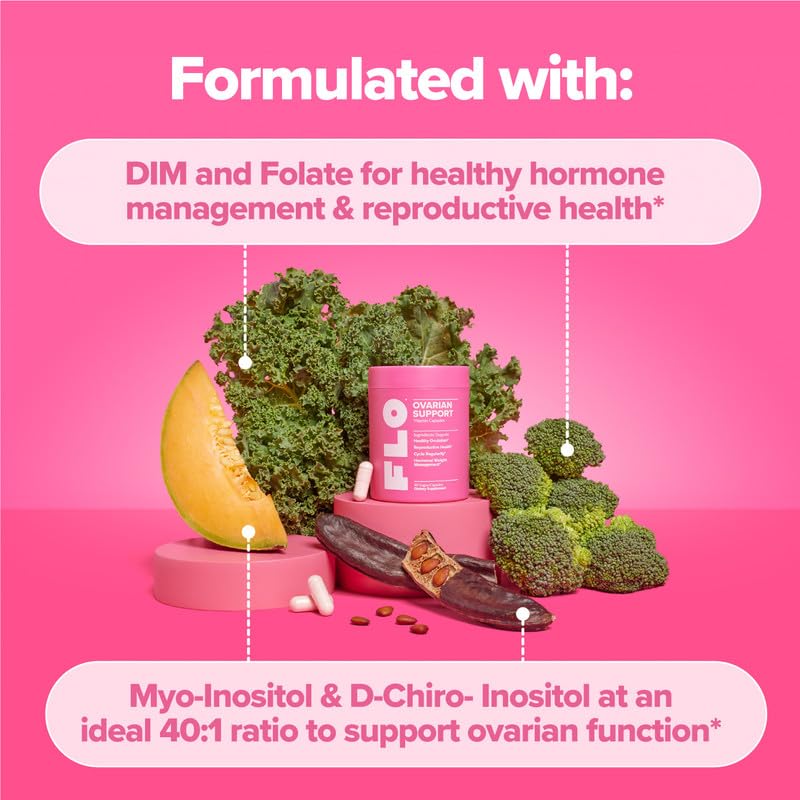 O Positiv FLO Ovarian Health Support - Hormone Balance for Women