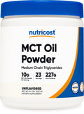 Nutricost Premium MCT Oil Powder - 0.5 lbs
