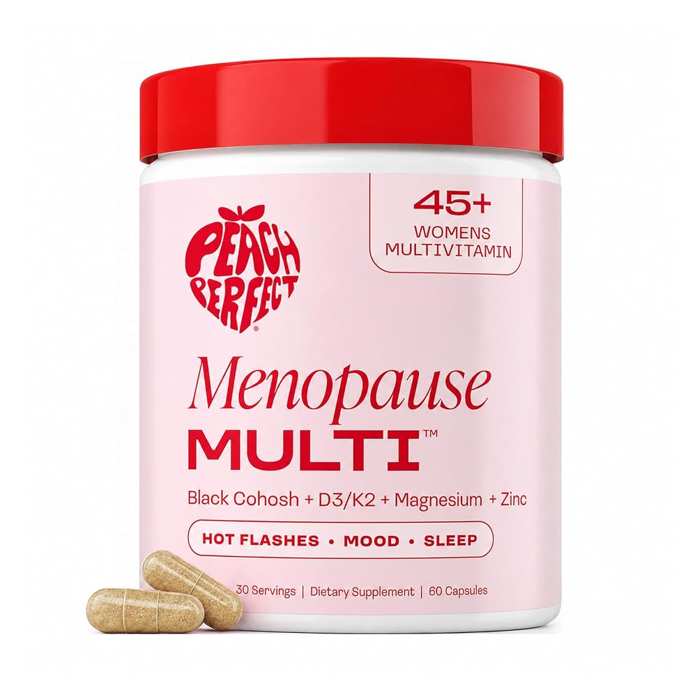 Peach Perfect Menopause Multivitamin for Women 45+ - 60 Capsules