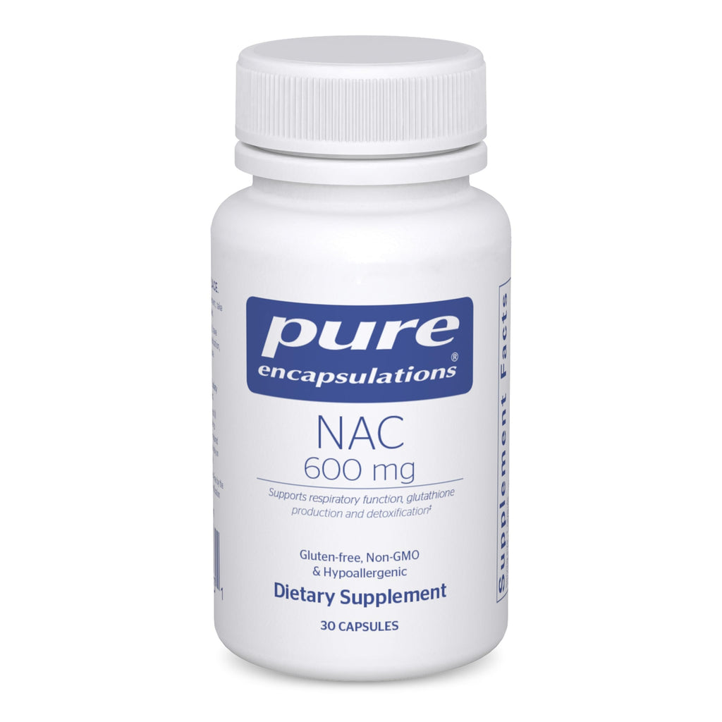 Pure Encapsulations NAC 600 mg Antioxidant Support - 30 Capsules
