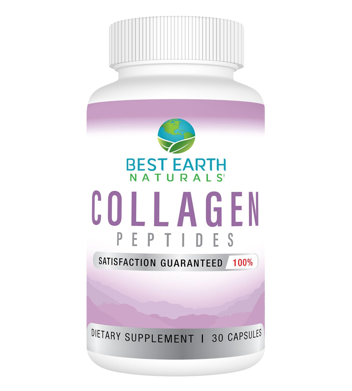 Best Earth Naturals Hydrolyzed Collagen Type I & III - 30 Capsules