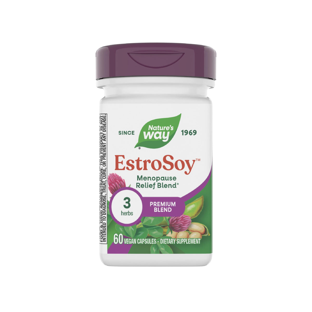Nature's Way EstroSoy Menopause Support Black Cohosh - 60 Capsules