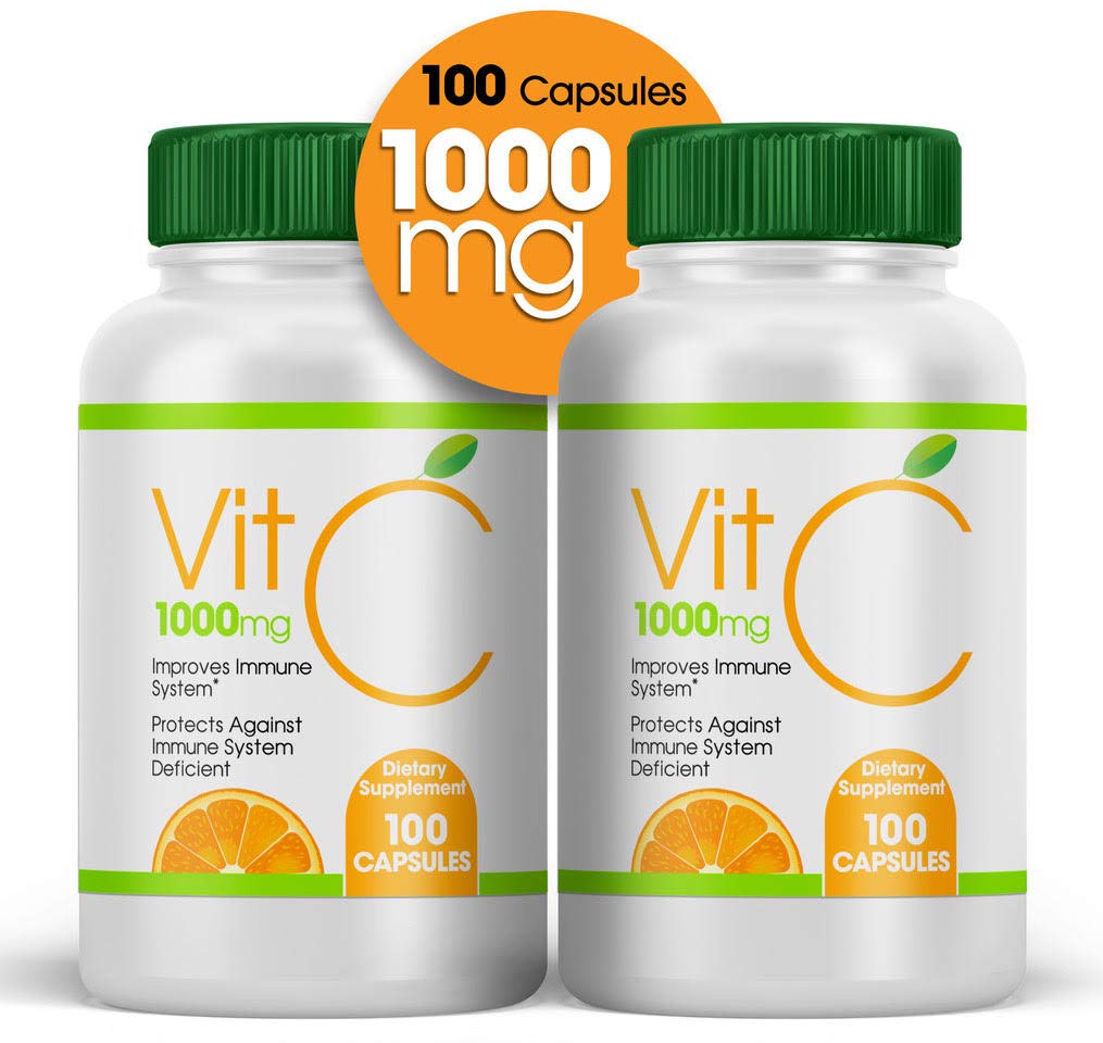 Natural Med Lab Super Vitamin C High Potency 1000 mg - 100 Capsules - image 3