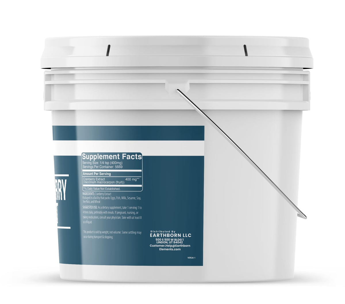 Earthborn Elements Cranberry Extract Powder - 80 Ounce - image 3
