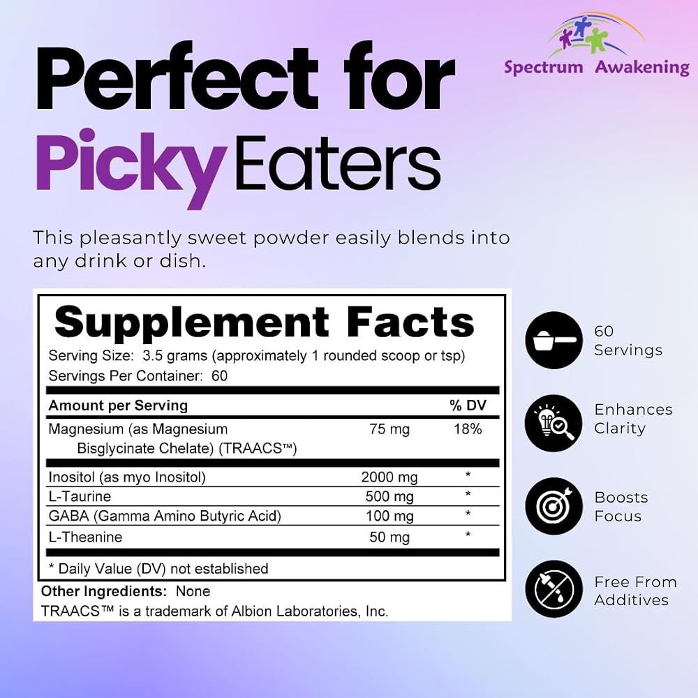 Spectrum Awakening Calm & Cool Powder for Focus & Calm - 60 Servings - image 4