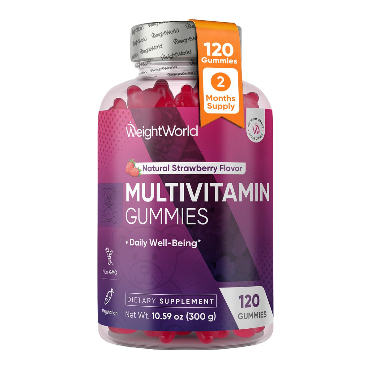 WeightWorld Super Greens Gummies & Biotin