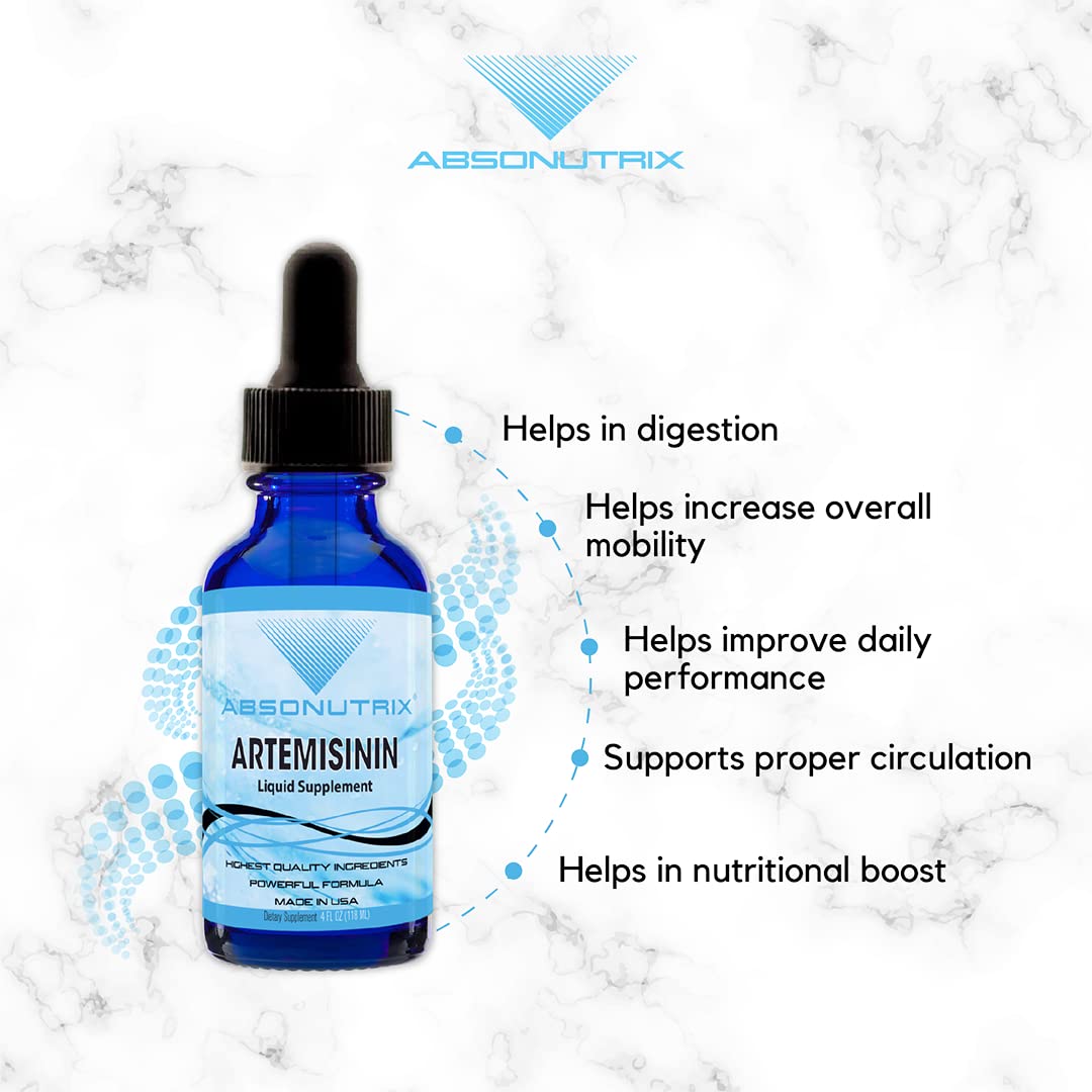 Absonutrix Artemisinin 580mg Liquid Immunity Support - 4 oz - image 5