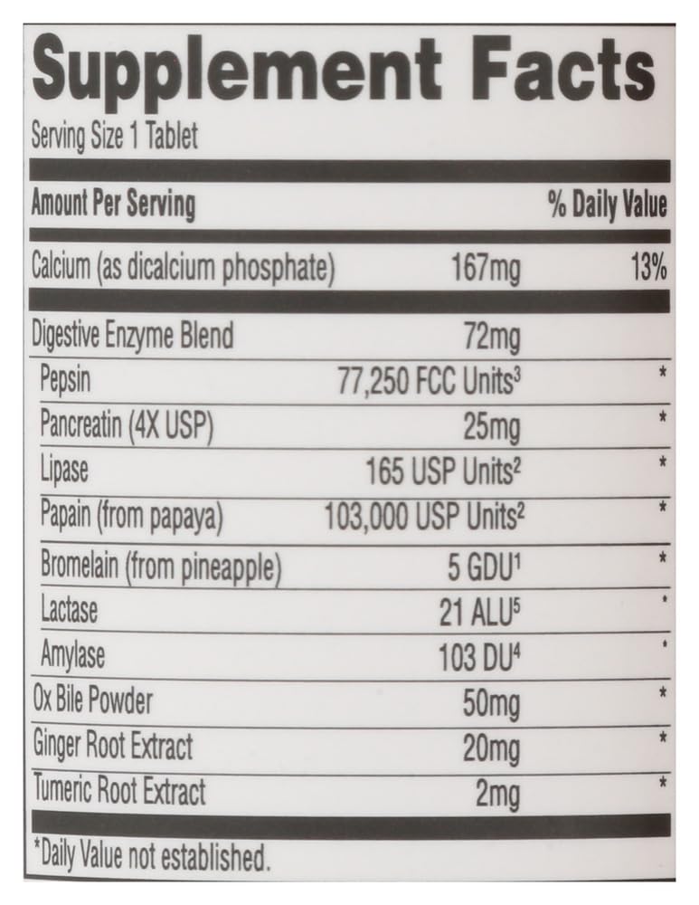 365 by Whole Foods Market Digestive Daily Formula - 100 Tablets - image 5