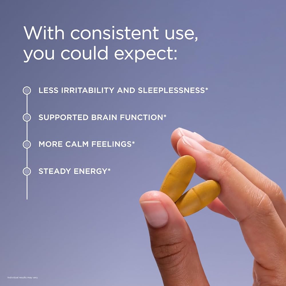 JSHealth Calm + Destress Supplement - 60 Capsules - image 6