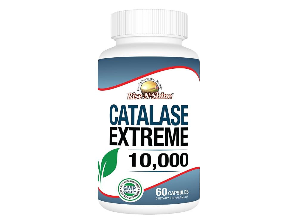 CATALASE EXTREME 10,000 Hair Supplement - 60 Capsules