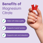 DR. MORITZ Sugar-Free Calm Magnesium Gummies for Kids and Adults