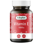 Lifeplan Vitamin E 1000 IU - 30 Capsules