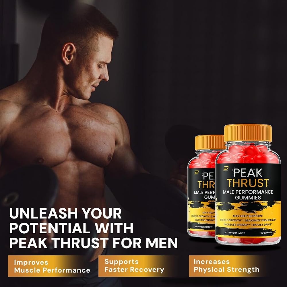 Indelo Peak Thrust Gummies for Men - 120 Gummies - image 3