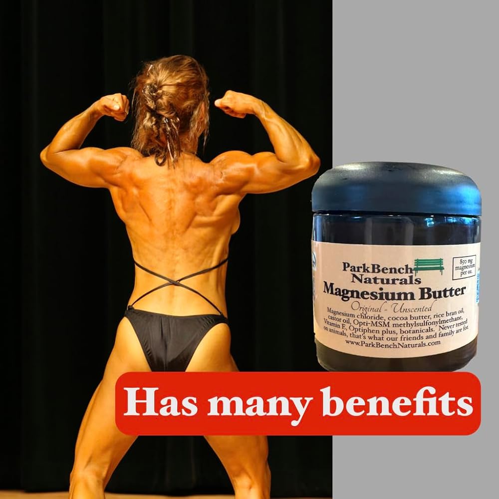 Generic Park Bench Naturals Magnesium Butter Unscented - 4 oz - image 2