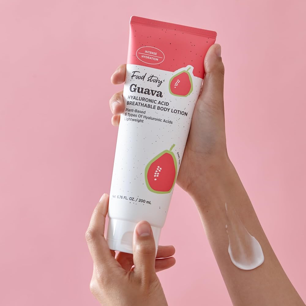 FOOD STORY Guava Hyaluronic Acid Body Lotion - 6.76 Fl Oz - image 2
