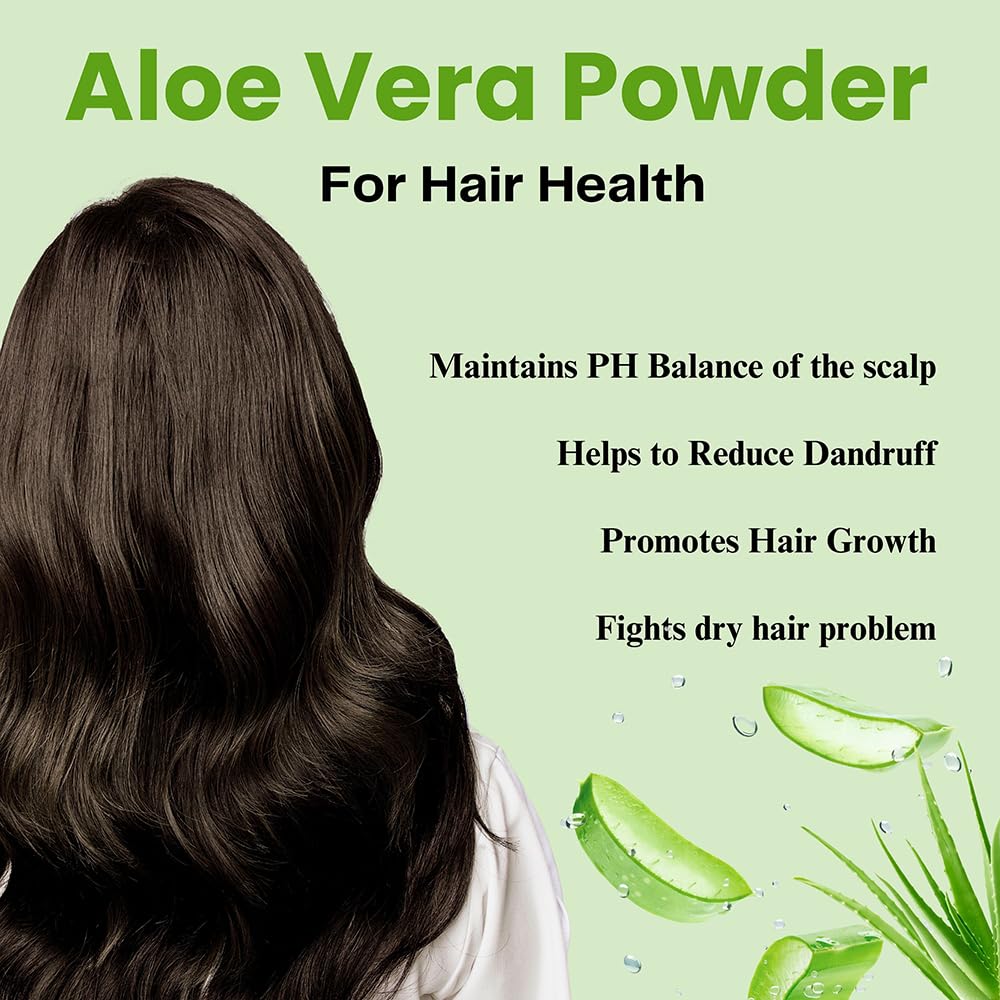 Hebhac Herbs Aloe Vera Powder Organic – 227g - image 5