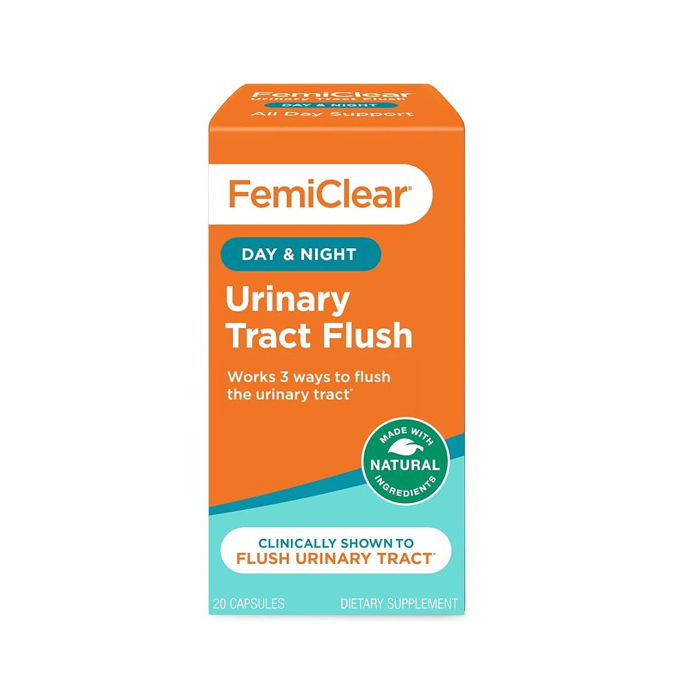 FemiClear Daily Urinary Tract Flush Supplement - 20 Capsules