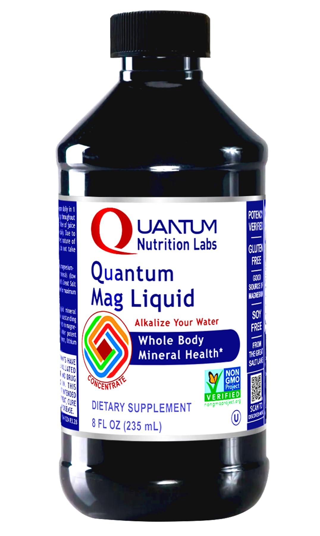 Quantum Nutrition Labs Mag Liquid Magnesium Supplement - 8 fl oz