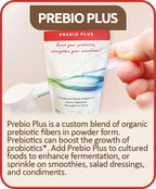 Cutting Edge Cultures Prebio Plus Prebiotic Fiber Powder - 8 oz - image 2