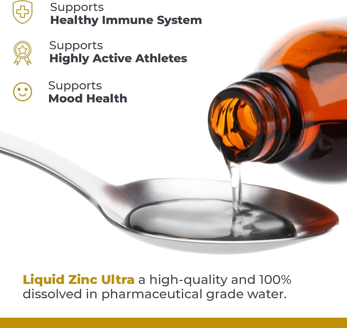 Premier Research Labs Liquid Zinc Ultra Supplement - 8 fl oz - image 4