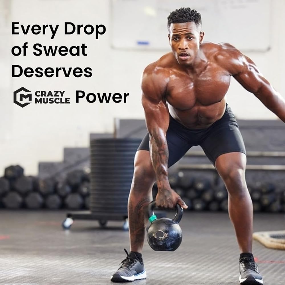 Crazy Muscle BCAA 3000mg 2:1:1 Branched-Chain Amino Acids - 120 Tablets - image 8