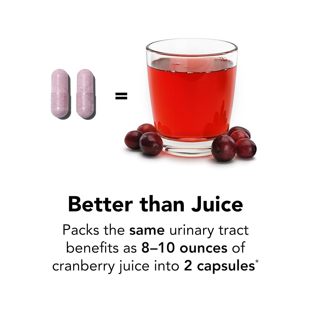 Theralogix TheraCran Max Cranberry Extract with D-Mannose - 180 Capsules - image 6