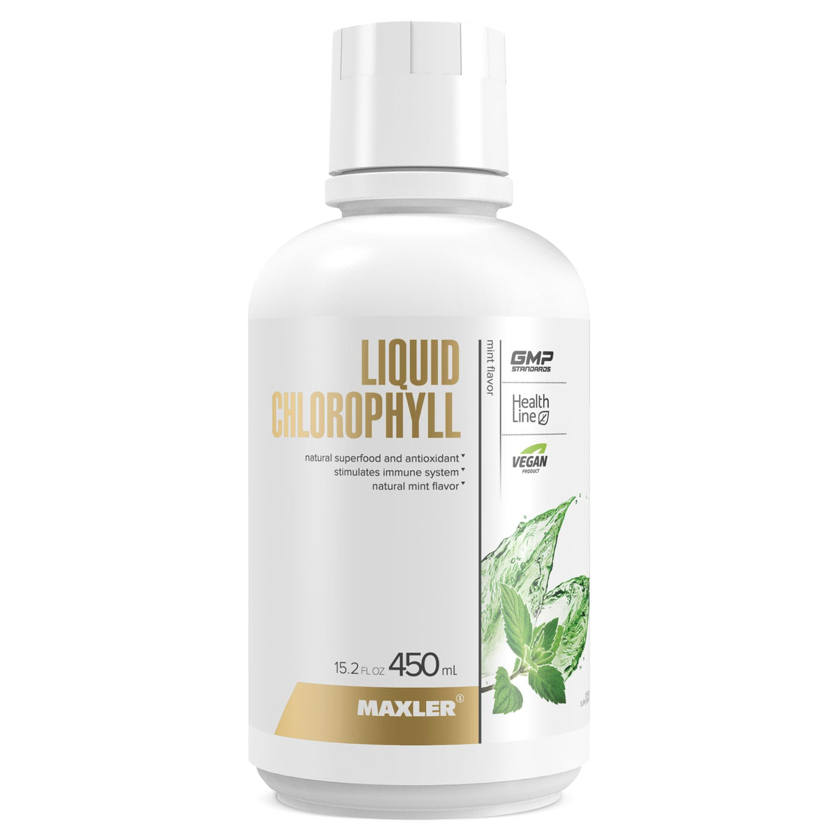Maxler Chlorophyll Liquid - Vegan Liquid Chlorophyll - 15.2 fl oz