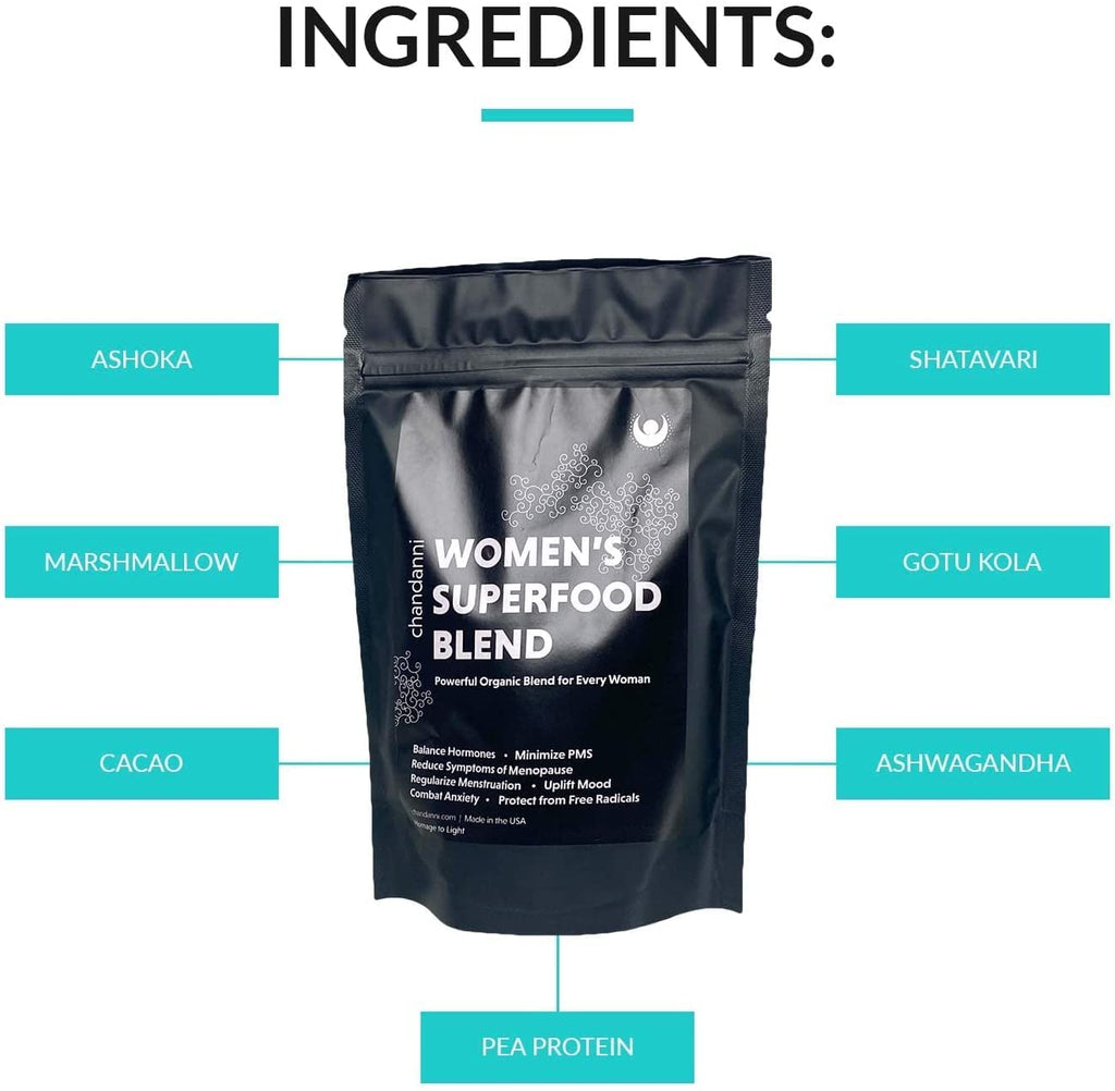 Chandanni Organic Superfood Power Blend Powder - 16 Ounce - image 2