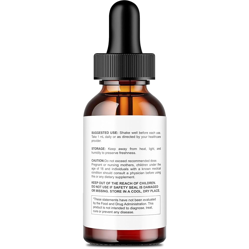 IDEAL PERFORMANCE Mind Quell Drops Maximum Strength - 2 Fl Oz - image 3