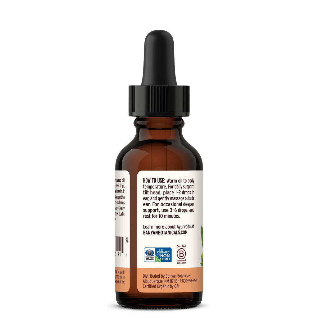 Banyan Botanicals Ear Oil with Ashwagandha and Garlic - 1 oz - image 9