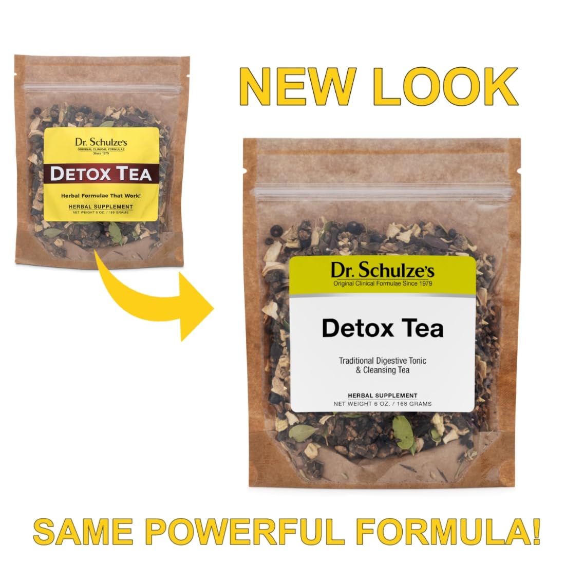 Dr. Schulze's Detox Tea Gentle Herbal Digestive Cleanse - 6 oz - image 4